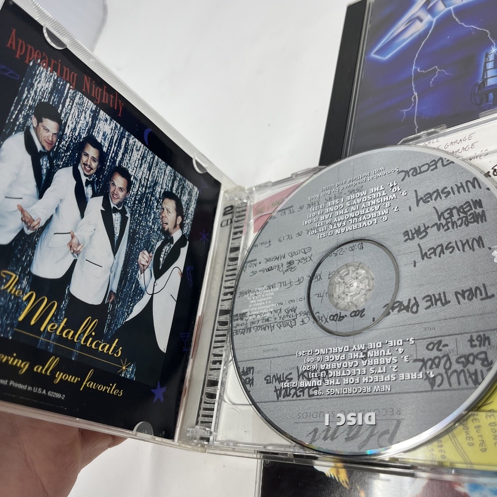 Metallica CD Lot (3) Ride The Lightning Reload Garage Inc - Picture 4 of 5